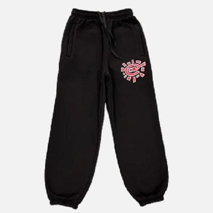 Adwysd Relaxed Joggers Black/Red