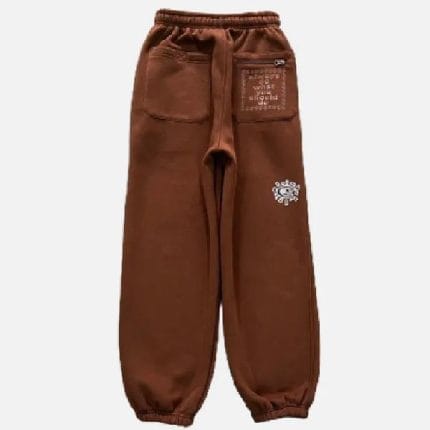 Adwysd Relaxed Brown Joggers
